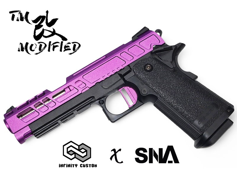 INFINITY CUSTOM x SNA TM MODS HI-CAPA 5.1 -PURPLE (PM US) – AIRSOFTPH