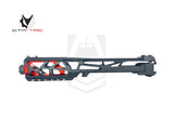 CTM AAP-01/C FUKU-2 CNC UPPER - SKELETON-BLACK-RED
