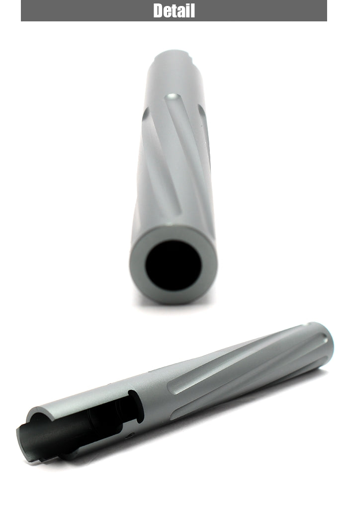 NINE BALL Twisted Fixed Outer Barrel for Hi-CAPA 5.1-GUN