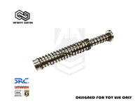 INFINITY CUSTOM 120% STAINLESS STEEL RECOIL GUIDE ROD FOR UMAREX (SRC) G17 GEN5 MOS