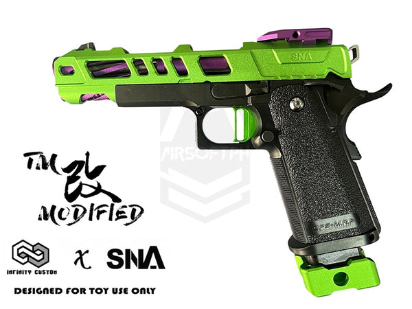 INFINITY CUSTOM x SNA TM MODS 5.1 MK2 JOKER GREEN LIMITED EDITION (PLS PM US)