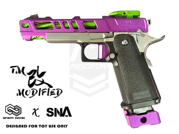 INFINITY CUSTOM x SNA TM MODS 5.1 MK2 JOKER PURPLE 2 TONE LIMITED EDITION (PLS PM US)