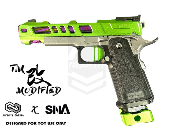 INFINITY CUSTOM x SNA TM MODS 5.1 MK2 JOKER GREEN 2 TONE (PLS PM US)