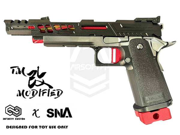 INFINITY CUSTOM x SNA TM MODS 5.1 MK3 BLACK RED 2 TONE (PLS PM US)
