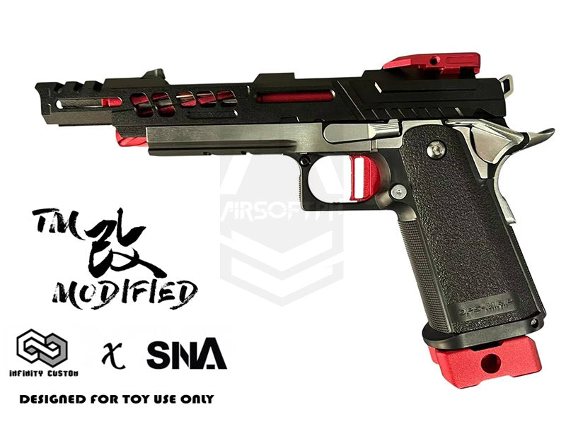 INFINITY CUSTOM x SNA TM MODS 5.1 MK3 BLACK RED 2 TONE SPECIAL