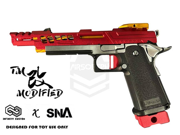 INFINITY CUSTOM x SNA TM MODS 5.1 MK3 IRON MAN 2 TONE SPECIAL EDITION (PLS PM US)
