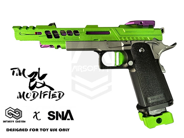 INFINITY CUSTOM x SNA TM MODS 5.1 MK3 JOKER GREEN 2 TONE LIMITED EDITION (PLS PM US)