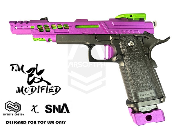 まちゃ出品 spectators スペクテイターズ INFINITY CUSTOM x SNA TM MODS 5.1 MK3 JOKER PURPLE LIMITED