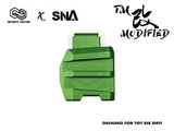 INFINITY CUSTOM x SNA CNC DELTA HI-CAPA MAGBASE EXTENSION - GREEN
