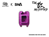 INFINITY CUSTOM x SNA CNC DELTA HI-CAPA MAGBASE EXTENSION - PURPLE