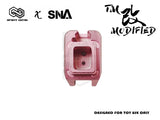 INFINITY CUSTOM x SNA CNC DELTA HI-CAPA MAGBASE EXTENSION - PINK