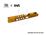 INFINITY CUSTOM X SNA WE SPEC MK2 CNC ALUMINUM SLIDE FOR HI-CAPA 5.1-GOLD