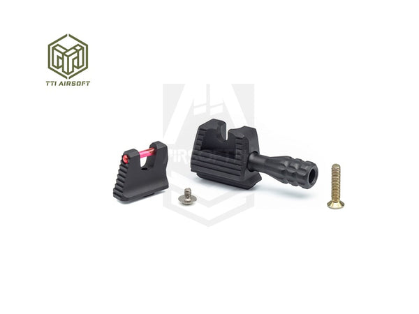 TTI HIGH SIGHT WITH SWITCHABLE CHARGE HANDLE FOR TM GLOCK AND TP22 - BLACK