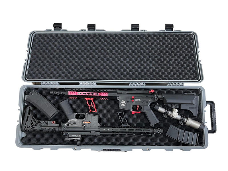 INFINITY CUSTOM TACTICAL RIFLE HARD CASE WITH TROLLY -BLACK – AIRSOFTPH