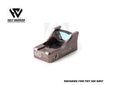 HOLY WARRIOR M2 RED DOT-TAN (ROSE GOLD)