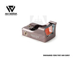HOLY WARRIOR M2 RED DOT-TAN (ROSE GOLD)