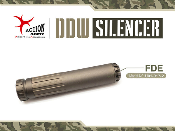 ACTION ARMY DDW SUPPRESSOR/SILENCER FOR AAP-01-FDE
