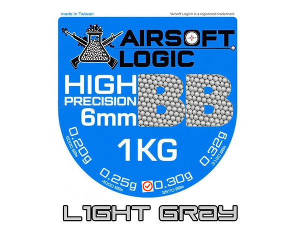 AIRSOFT LOGIC 0.30g HIGH PRECISION -LIGHT GRAY