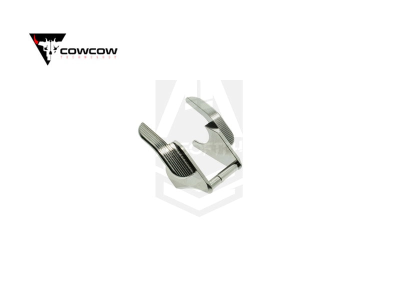 COWCOW MATCH GRADE STAINLESS STEEL AMBI-SAFETY-SILVER – AIRSOFTPH