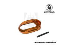 KJW CNC ALUMINUM MAGWELL FOR HI-CAPA-ORANGE