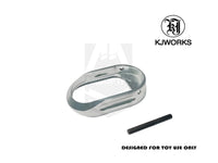 KJW CNC ALUMINUM MAGWELL FOR HI-CAPA-SILVER