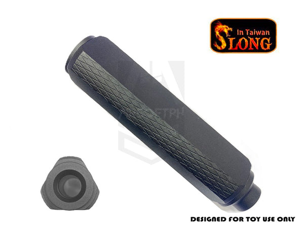 SLONG 5" TRIANGULAR SILENCER-BLACK