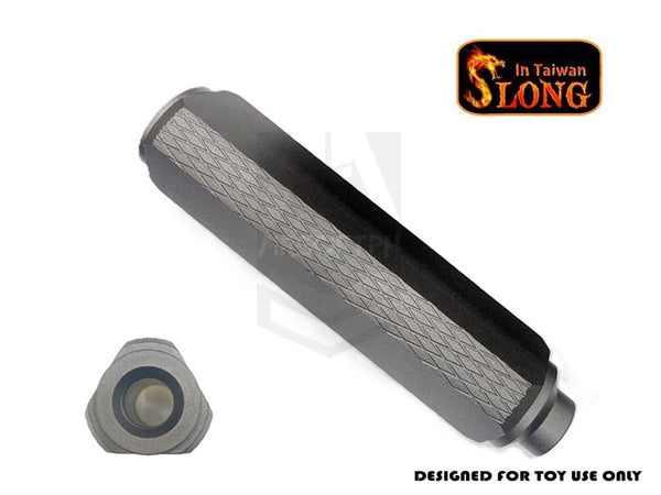 SLONG 5" TRIANGULAR SILENCER-URBAN GREY