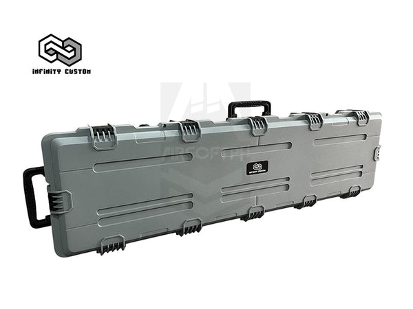 INFINITY CUSTOM TACTICAL SNIPER HARD CASE WITH TROLLY -GREY