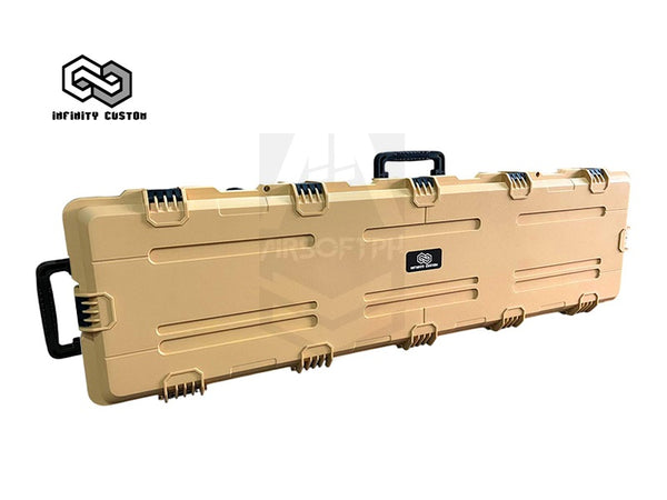 INFINITY CUSTOM TACTICAL SNIPER HARD CASE WITH TROLLY -TAN