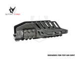 CTM CNC EXTENDED RAIL BLAST SHIELD LONG TYPE FOR TM HI-CAPA-BLACK