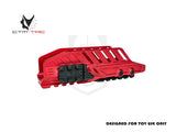 CTM CNC EXTENDED RAIL BLAST SHIELD LONG TYPE FOR TM HI-CAPA-RED