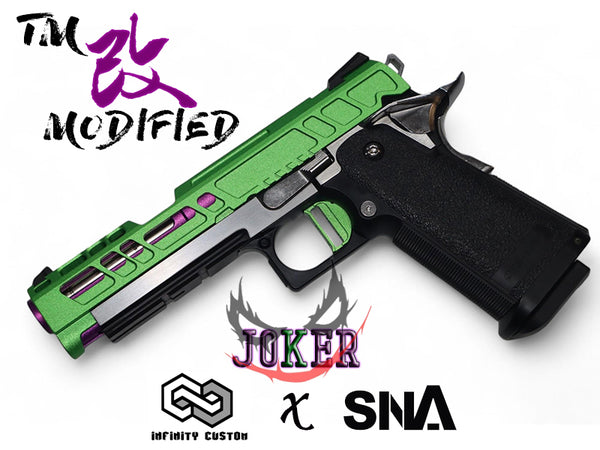 INFINITY CUSTOM x SNA TM MODS HI-CAPA 5.1 -JOKER DUO LIMITED EDITION (PM US)