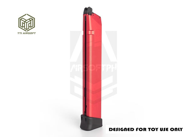 TTI LIGHT WEIGHT TACTICAL LONG MAGZ FOR G-SERIES/AAP01-RED