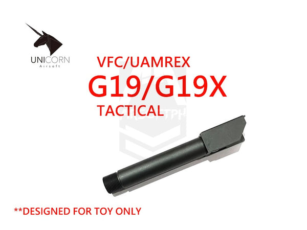 UNICORN UMAREX/VFC G19/19X MALE THREADED FIXED OUTER BARREL