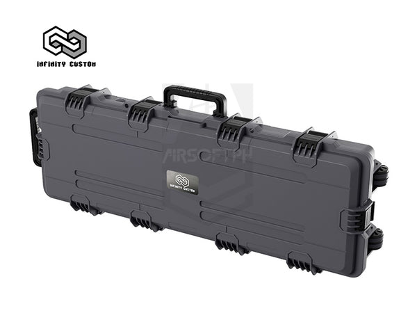 INFINITY CUSTOM TACTICAL RIFLE HARD CASE WITH TROLLY -GREY