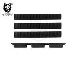 AMAROK M-LOK RAIL COVER (4PCS SET)-BLACK