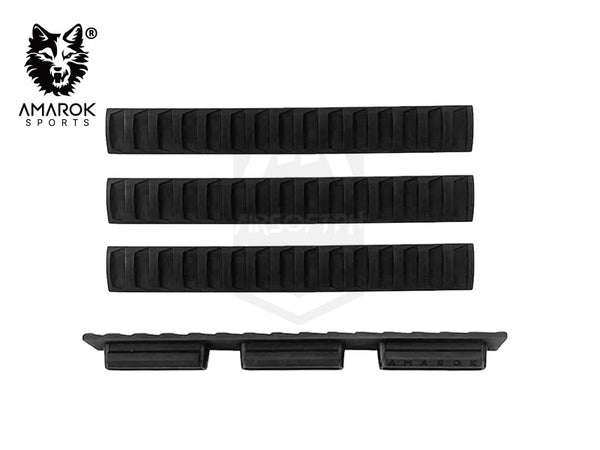 AMAROK M-LOK RAIL COVER (4PCS SET)-BLACK