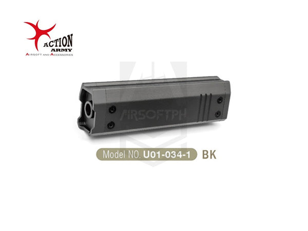 Action Army AAP01 130mm Barrel Extension for AAP01 / AAP01C-BLACK