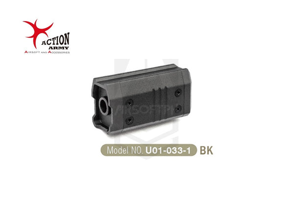 Action Army AAP01 70mm Barrel Extension for AAP01 / AAP01C-BLACK