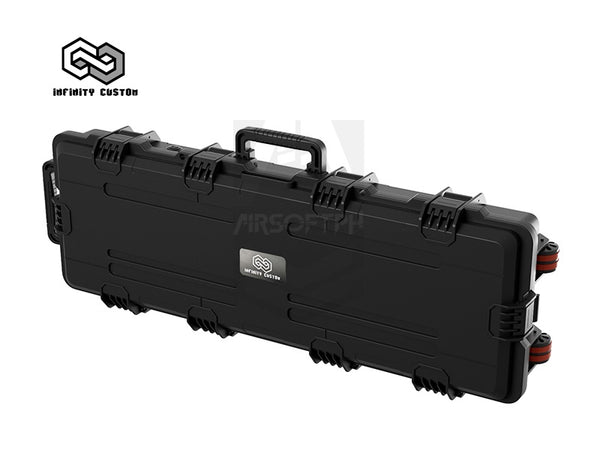 INFINITY CUSTOM TACTICAL RIFLE HARD CASE WITH TROLLY -BLACK