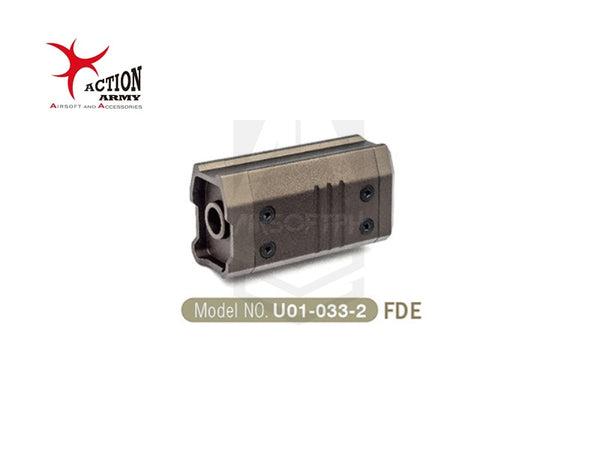 Action Army AAP01 70mm Barrel Extension for AAP01 / AAP01C-FDE