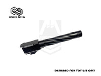 INFINITY CUSTOM FIXED OUTER BARREL FOR UMAREX (SRC) G17 GEN5 MOS