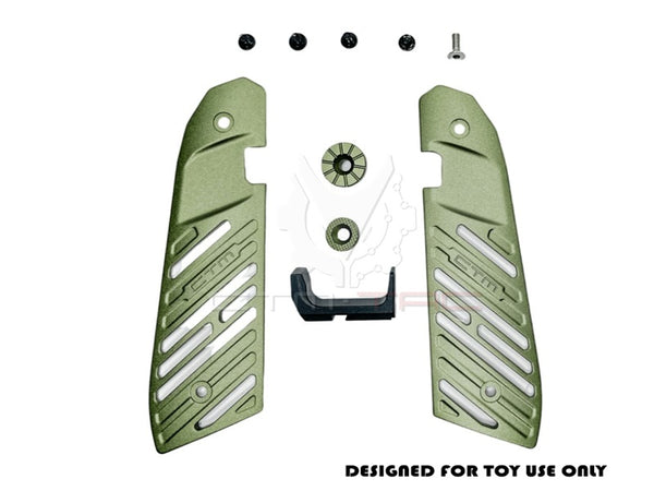 CTM FUKU-2 FRAME GRIP CNC ALUMINUM ACCESSORIES-ARMY GREEN