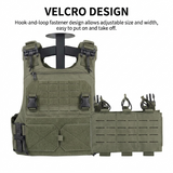 QUICK RELEASE TACTIVAL VEST-RANGER GREEN