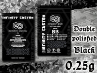 INFINITY CUSTOM 0.25g HIGH PRECISION BLACK BBS -800g