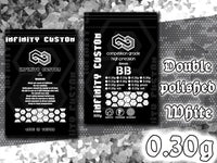 INFINITY CUSTOM 0.30g HIGH PRECISION WHITE BBS -800g