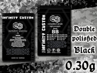 INFINITY CUSTOM 0.30g HIGH PRECISION BLACK BBS -800g