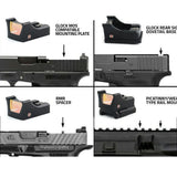 HOLY WARRIOR M2 RED DOT-BLACK
