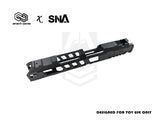 INFINITY CUSTOM X SNA WE SPEC MK2 CNC ALUMINUM SLIDE FOR HI-CAPA 5.1-BLACK
