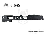 INFINITY CUSTOM X SNA WE SPEC MK2 CNC ALUMINUM SLIDE FOR HI-CAPA 5.1-BLACK